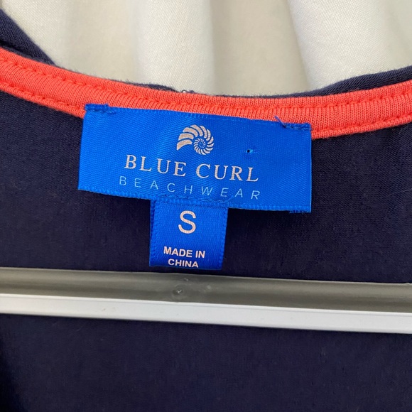 💥💥 NWOT Blue Curl beach resort coverup small - Picture 4 of 4